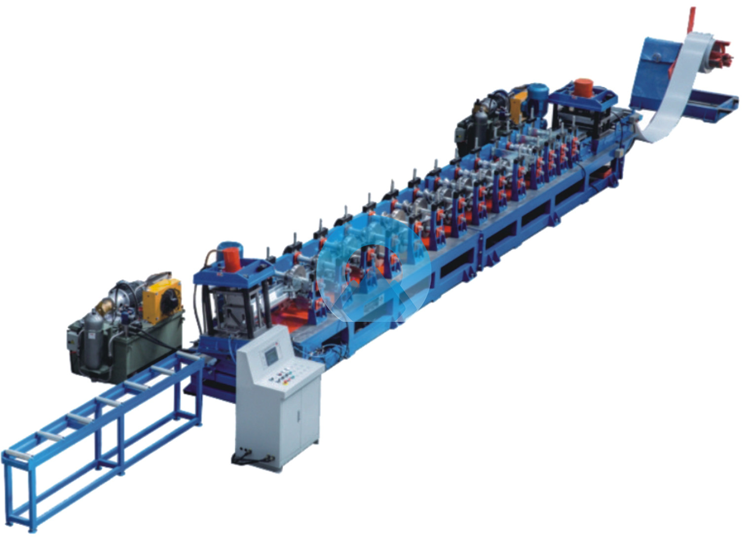 poultry feeding trough roll forming line