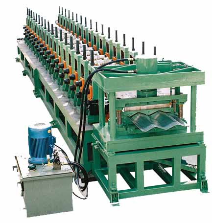 ZT24 collecting electrodes roll forming machine