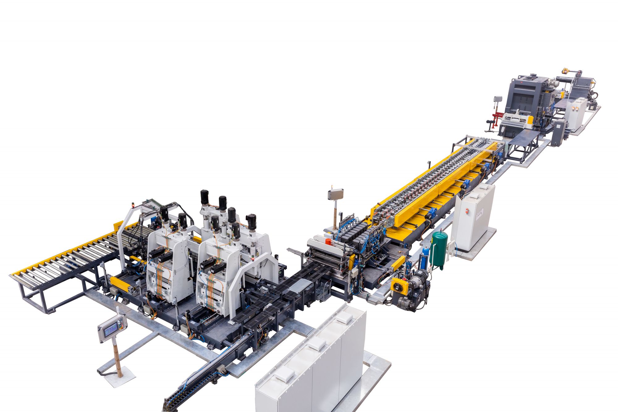 shelving panel roll forming line