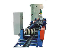 Groovy tray roll forming machine
