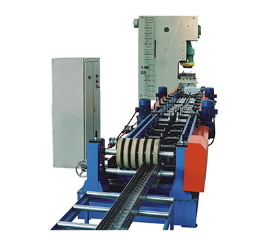 Groovy tray roll forming machine