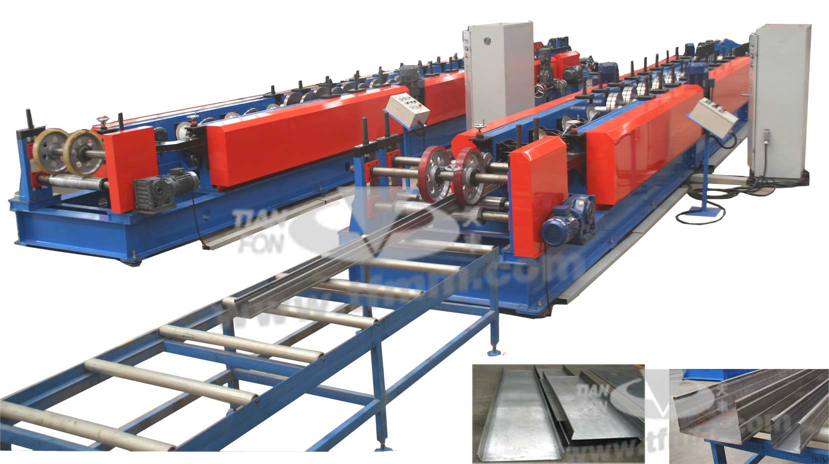 cable bridge roll forming line